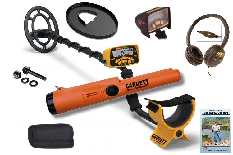 Garrett ACE 300i Metalldetektor & Pinpointer PRO-Pointer AT