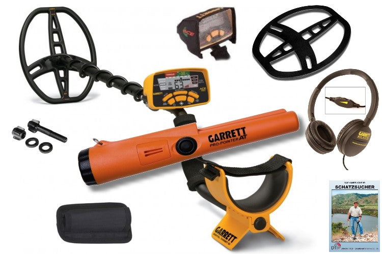 Garrett ACE 400i Metalldetektor & Pinpointer PRO-Pointer AT