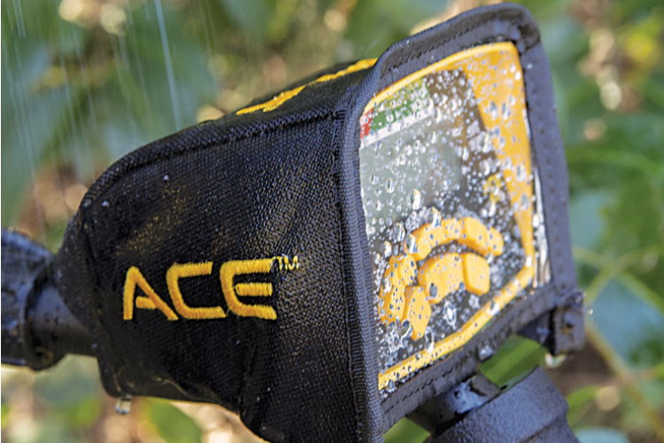 Garrett ACE 400i+ Metalldetektor Detailbild Regen
