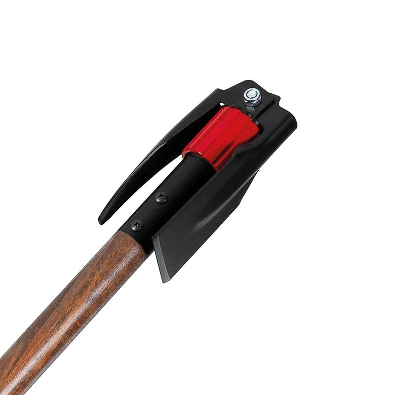 Klappbarer Grabepickel eingeklappt