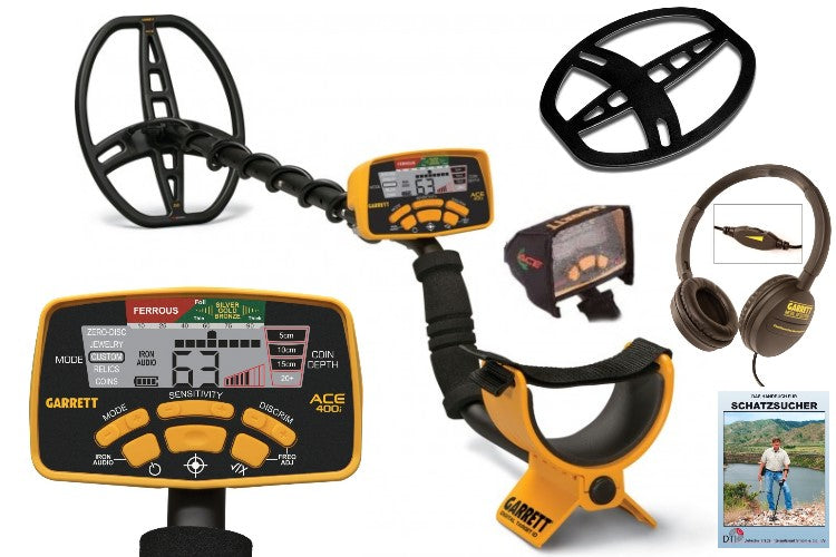 Garrett ACE 400i+ Metalldetektor ProfiSet